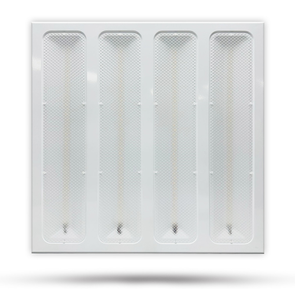 LED Grill Panel Light | 60x60 cm |150W, White, 9600 Lumens | High Efficiency, 100lm/W | Long Life 25000Hrs, Ideal for Offices, Shops & Commercial Use (sindex Brand)