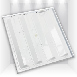 LED Grill Panel Light | 60x60 cm |150W, White, 9600 Lumens | High Efficiency, 100lm/W | Long Life 25000Hrs, Ideal for Offices, Shops & Commercial Use (sindex Brand)