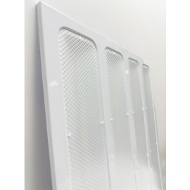LED Grill Panel Light | 60x60 cm |150W, White, 9600 Lumens | High Efficiency, 100lm/W | Long Life 25000Hrs, Ideal for Offices, Shops & Commercial Use (sindex Brand)
