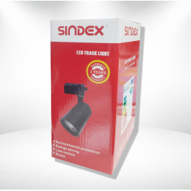 LED Track Light SD-TL 4930 – 30W White  3000K – Black Body, 95x95x210 mm